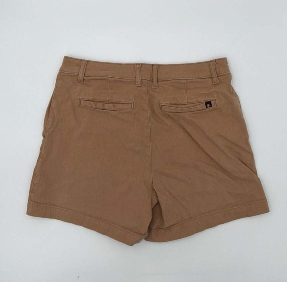 Banana Republic Brown- Tan Chino Shorts Size 10 - Picture 2 of 4